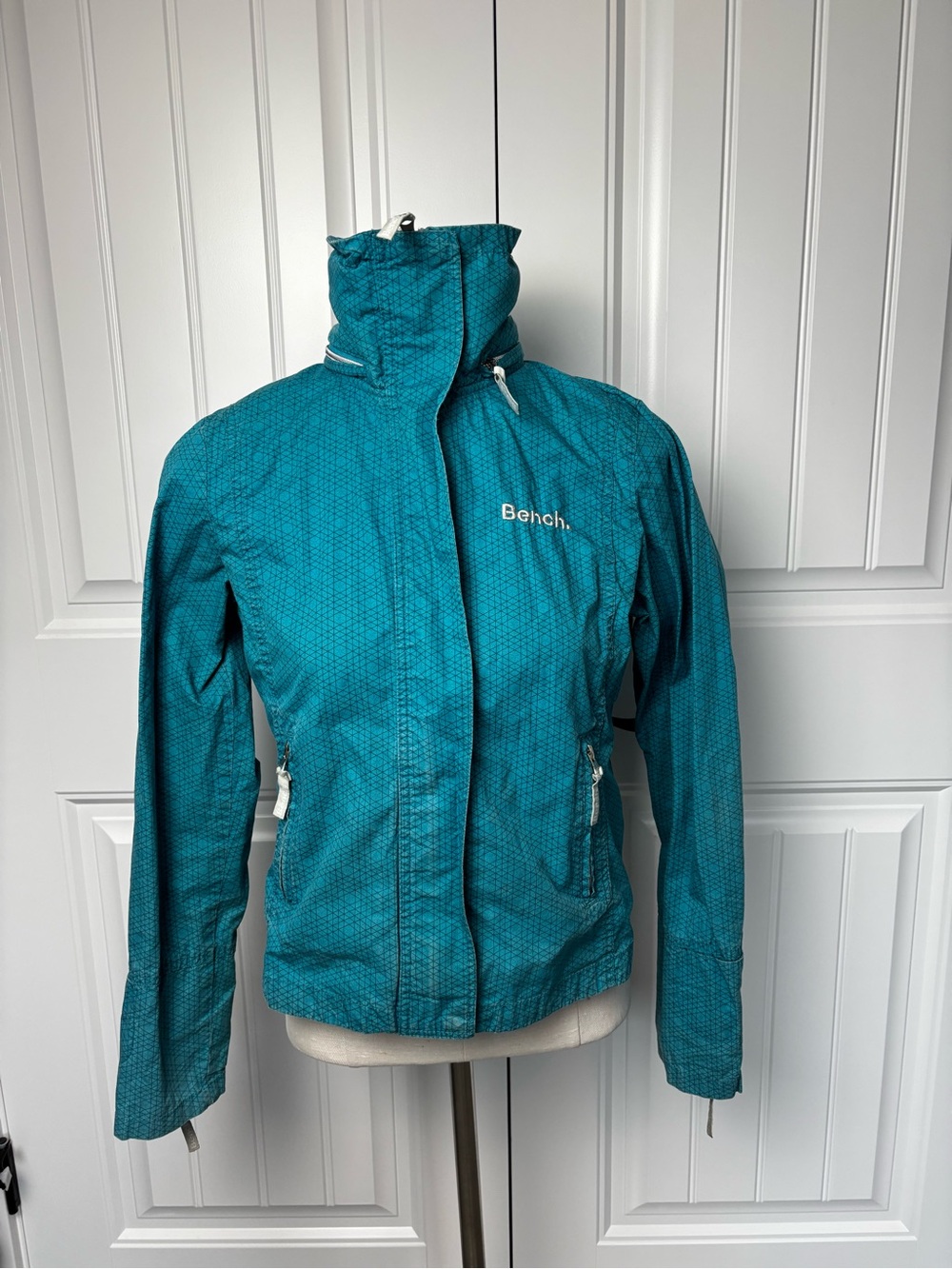 Bench Teal Patterned Women's Ski Jacket
